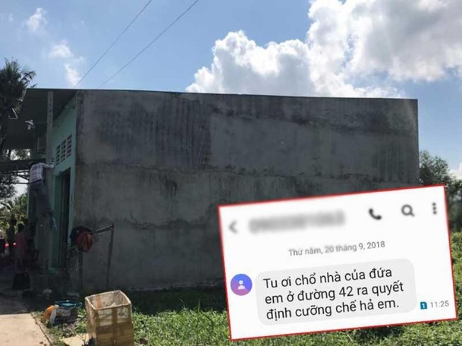 Nghi vấn can thiệp khi xử nhà xây không phép ở Thủ Đức