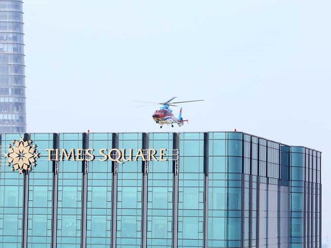 Khuyến khích làm bãi đáp trực thăng ở tòa nhà cao trên 150 m