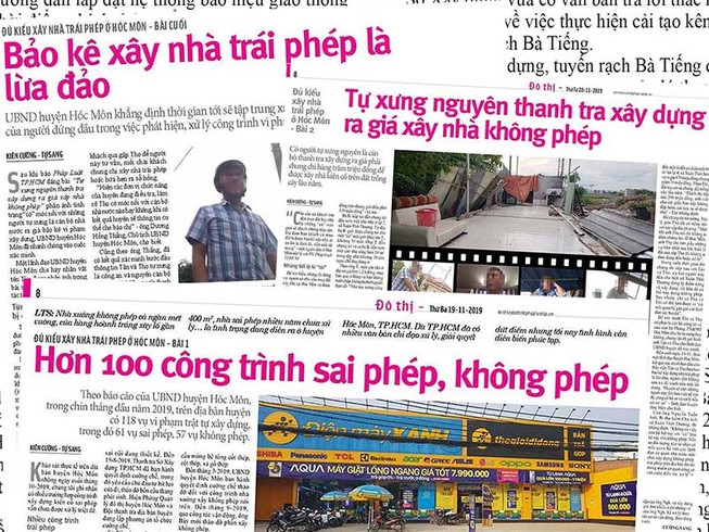 Xây nhà trái phép: Chính quyền ở đâu?
