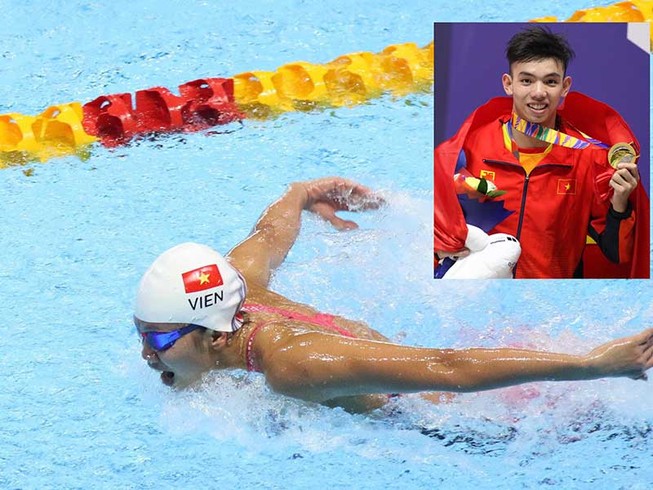 Ánh Viên lấy lại phong độ, Huy Hoàng phá kỷ lục SEA Games
