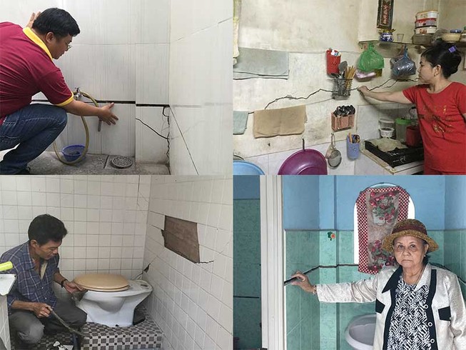 Khốn đốn vì hàng xóm xây nhà