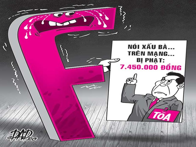 Bà bán vé số bị nói xấu trên Facebook