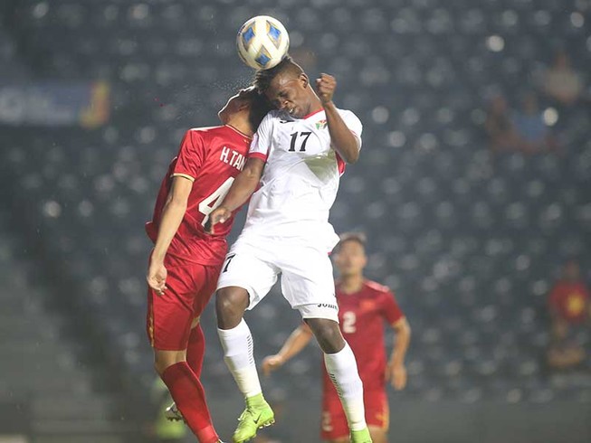 U-23 VN-U-23 Jordan (0-0): Thầy trò ông Park rơi vào thế khó