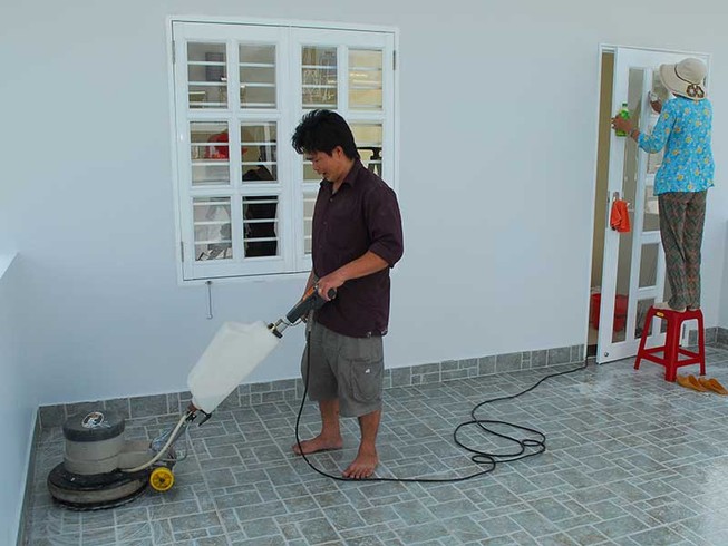 Dọn dẹp nhà mùa tết đắt hàng