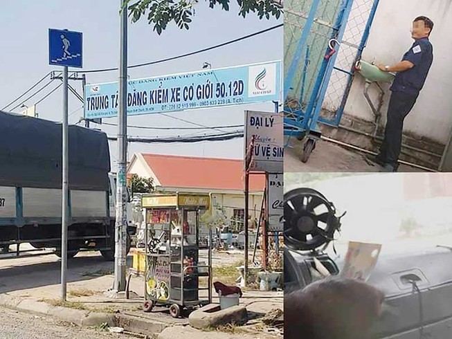Đình chỉ một dây chuyền, xử lý nhiều đăng kiểm viên