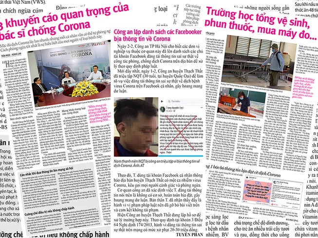 Dịch Corona: Đừng vì tin giả gánh hậu quả thật