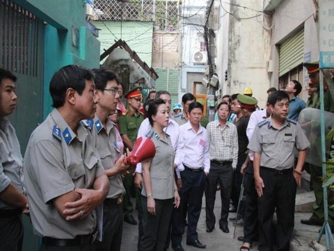 Thừa phát lại không được cưỡng chế khi thi hành án