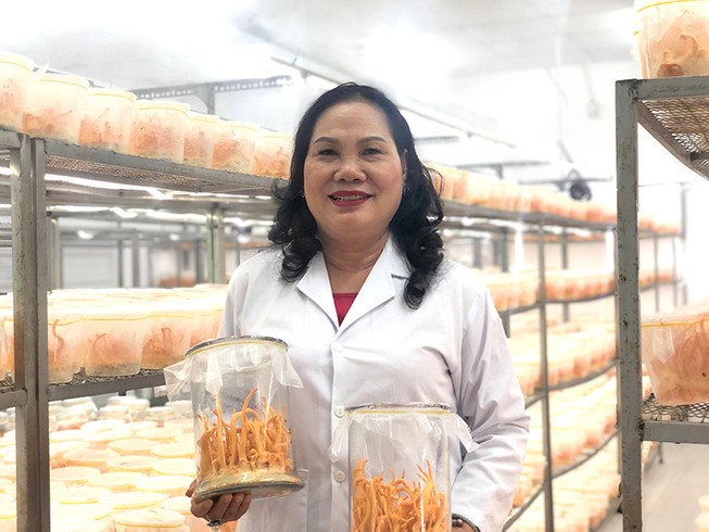 Nữ doanh nhân đưa đông trùng hạ thảo Việt ra thế giới