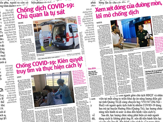 Chống dịch COVID-19: mỗi người phải vì mọi người
