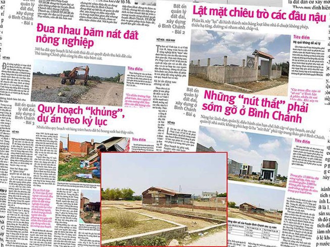 Hôm nay xử vụ sai phạm về xây dựng ở Bình Chánh