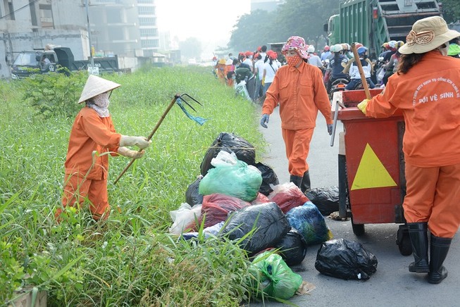 Đảm bảo vệ sinh, mỹ quan đô thị dịp Tết