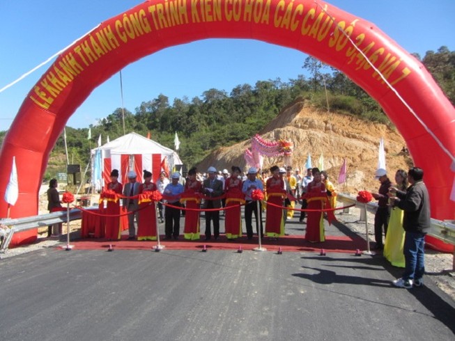 Khánh thành 4 cây cầu ở Lâm Đồng