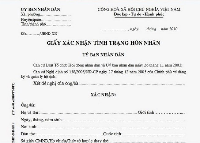 Đang nuôi con, có được xác nhận độc thân?