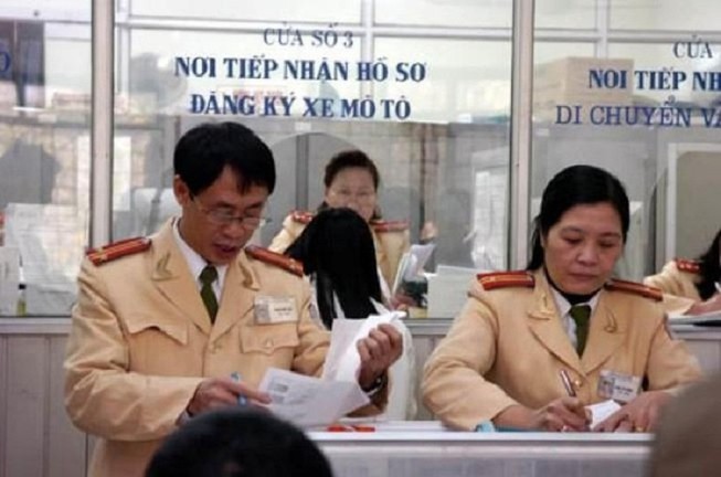 Đăng ký xe gắn máy thực hiện trong 2 ngày