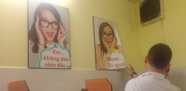 Vụ "bé" Xuân Mai bị trưng ảnh phản cảm: quán nhậu đã tháo hình