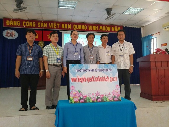 Quận 9 chính thức vận hành website riêng của 13 phường