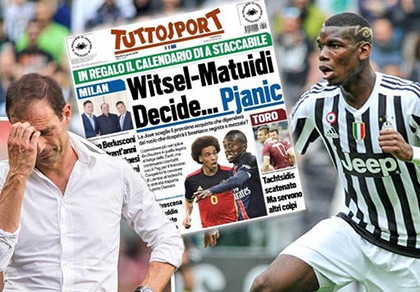 Paul Pogba không thể đến M.U, phải tập trung cùng Juventus