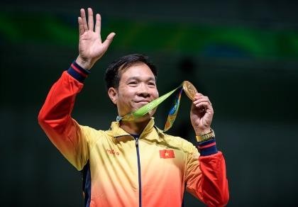 Ảnh: Khoảnh khắc vàng của Hoàng Xuân Vinh tại Olympic Rio