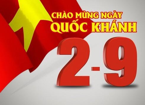 Lãnh đạo Nga, Trung Quốc... gửi thư mừng Quốc khánh Việt Nam