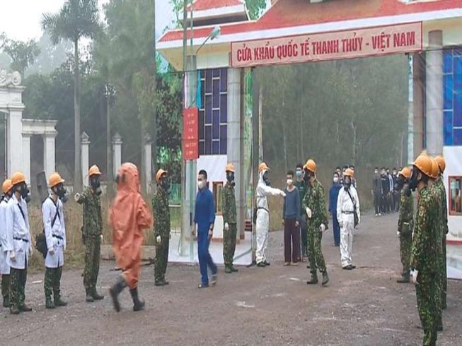 Quân đội tiếp nhận, quản lý công dân được đưa về từ Trung Quốc