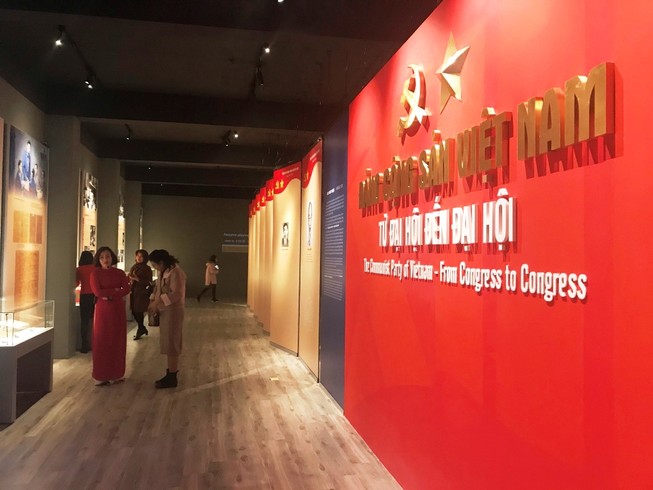 Không gian trưng bày chuyên đề. Ảnh: VIẾT THỊNH