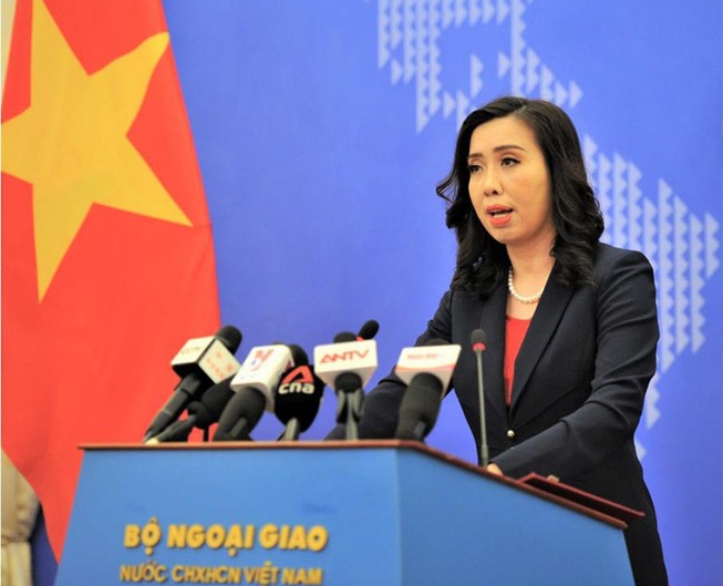 Người phát ngôn Bộ Ngoại giao. Ảnh: VT