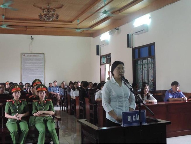 Trần Thị Xuân lãnh án tội hoạt động nhằm lật đổ chính quyền