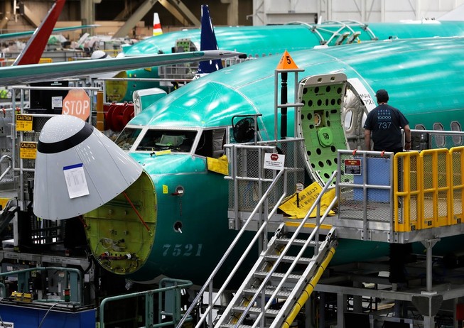 Boeing quyết định ngưng sản xuất 737 MAX từ tháng 1-2020
