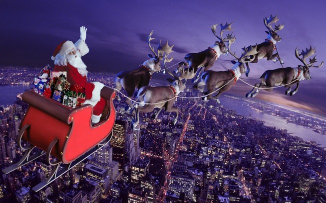 Công nghệ giúp 'theo dõi' hành trình của ông già Noel