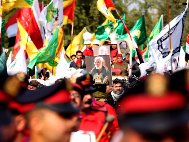 Người dân Iraq tuần hành sau cái chết của tướng Soleimani