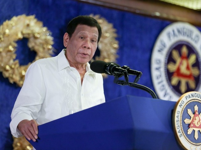 Tổng thống Philippines Rodrigo Duterte. Ảnh: AFP
