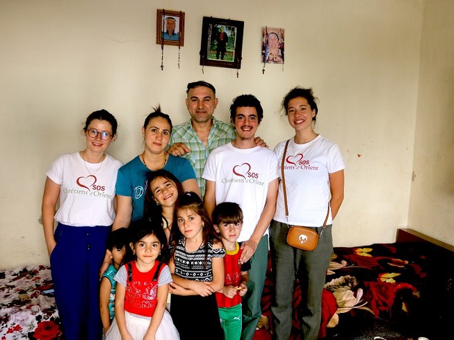 Bốn nhân viên của tổ chức từ thiện Pháp SOS Chrétiens d’Orient mất tích ở Iraq. Ảnh: SOS CHRÉTIENS d’ORIENT