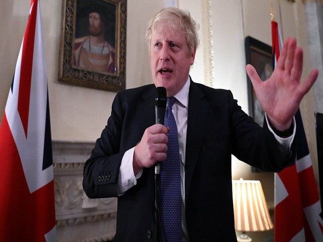 Thủ tướng Anh Boris Johnson sẽ đưa ra các điều khoản mạnh mẽ trong đàm phán thương mại hậu Brexit với EU. Ảnh: THE GUARDIAN