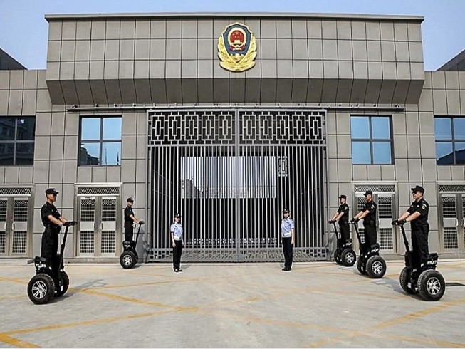 Nhà tù Rencheng ở tỉnh Sơn Đông, nơi hơn 200 tù nhân và quản giáo bị nhiễm COVID-19. Ảnh: SCMP
