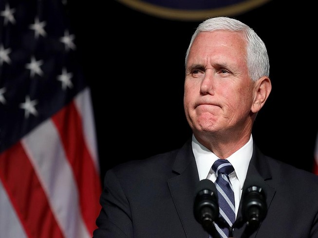 Văn phòng Phó Tổng thống Mỹ Mike Pence xác nhận một nhân viên nhiễm COVID-19. Ảnh: GETTY IMAGES