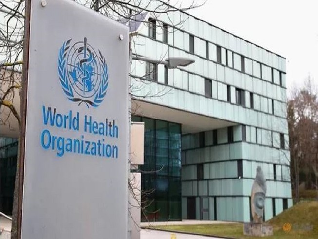 Bên ngoài trụ sở Tổ chức Y tế Thế giới (WHO) tại Geneva, Thụy Sĩ. Ảnh: REUTERS