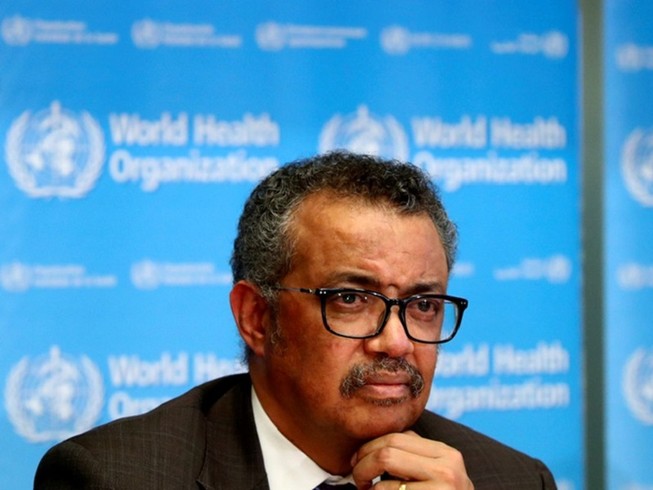 Tổng Giám đốc Tổ chức Y tế thế giới Tedros Adhanom Ghebreyesus. Ảnh: REUTERS