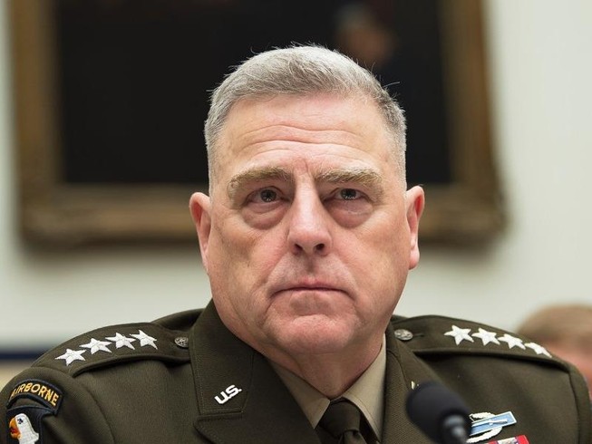 Ông Mark Milley. Ảnh: CARLOS BONGIOANNI/STARS AND STRIPES