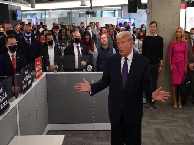 Ông Trump tự tin chiến thắng sẽ một lần nữa về tay mình