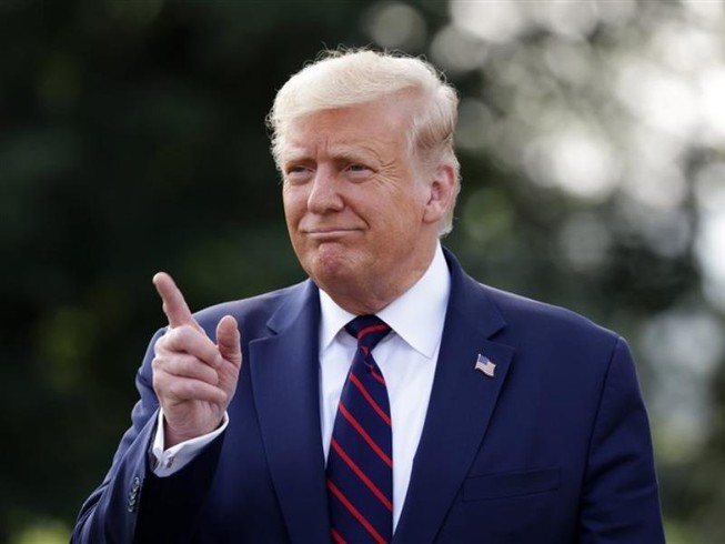 Tổng thống Donald Trump. Ảnh: GETTY