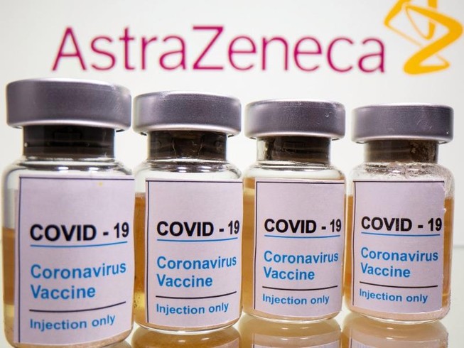 Vaccine của hãng AstraZeneca. Ảnh: REUTERS
