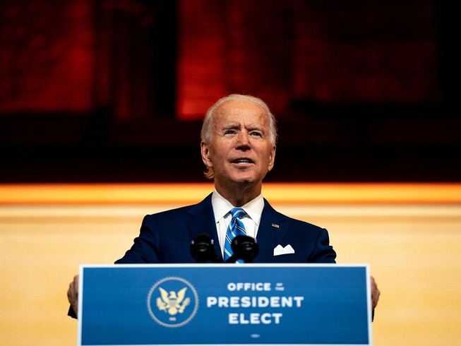 Ông Joe Biden - người được coi là tổng thống tân cử của Mỹ. Ảnh: THE NEW YORK TIMES