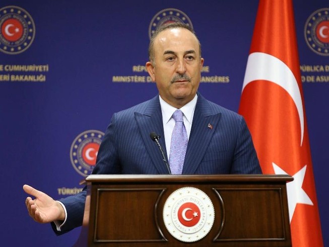 Ngoại trưởng Thổ Nhĩ Kỳ Mevlut Cavusoglu.