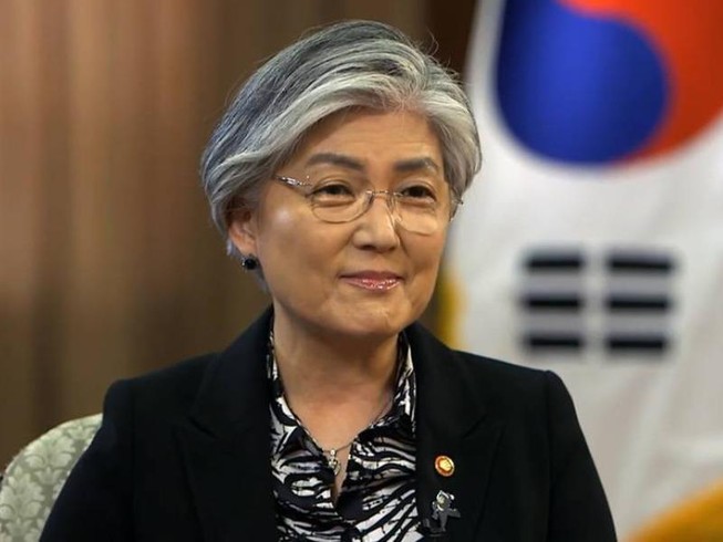 Ngoại trưởng Hàn Quốc Kang Kyung Wha. Ảnh: CNA