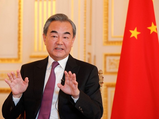 Bộ trưởng Ngoại giao Trung Quốc Vương Nghị. Ảnh: AFP