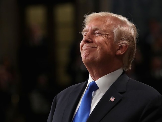 Tổng thống Donald Trump trong một phiên họp báo ở Nhà Trắng hồi tháng 7-2018. Ảnh: CNN