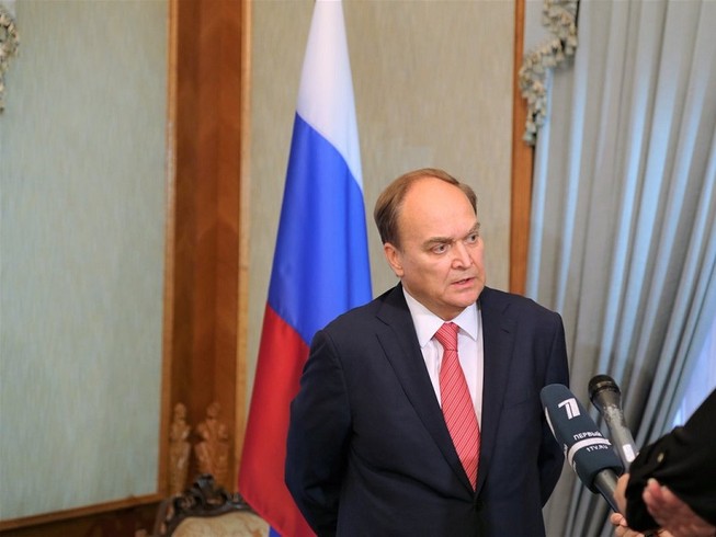 Đại sứ Nga tại Mỹ, ông Anatoly Antonov. Ảnh: ĐSQ NGA TẠI MỸ