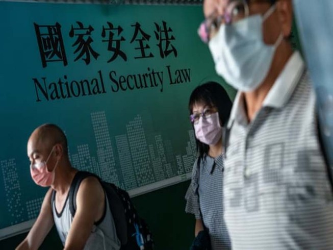 Mỹ thông báo lệnh trừng phạt vào các quan chức Hong Kong. Ảnh: Anthony Kwan/GETTY IMAGES.