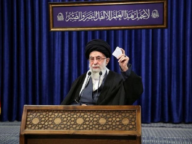 Lãnh tụ tối cao Iran, Đại giáo chủ Ali Khamenei. Ảnh: REUTERS