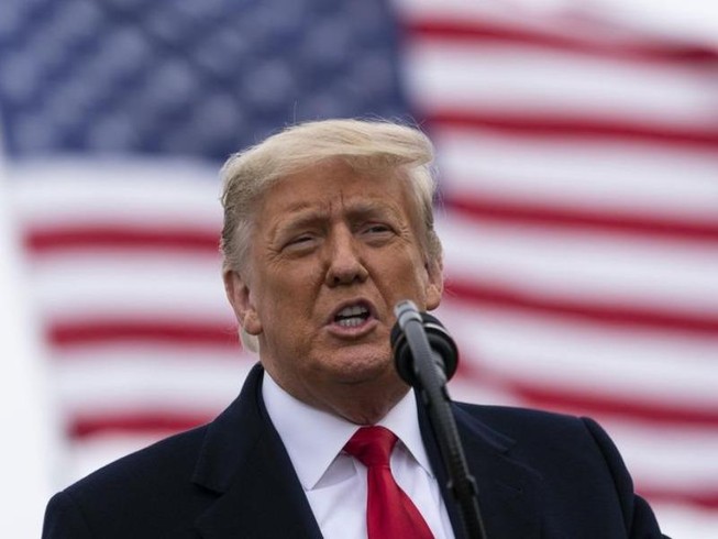 Cựu Tổng thống Mỹ Donald Trump. Ảnh: AP